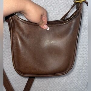 Coach brown leather -Janice